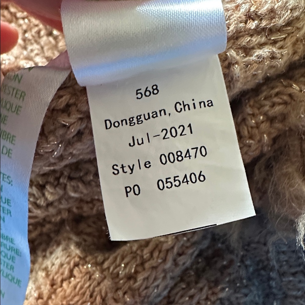 LILLY PULITZER METALLIC CARDIGAN SMALL - Picture 7 of 7